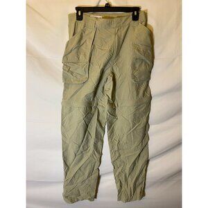COLUMBIA WOMENS PANTS TAN SIZE MEDIUM OUTSIDE RUGGED STYLE M Hiking Pants